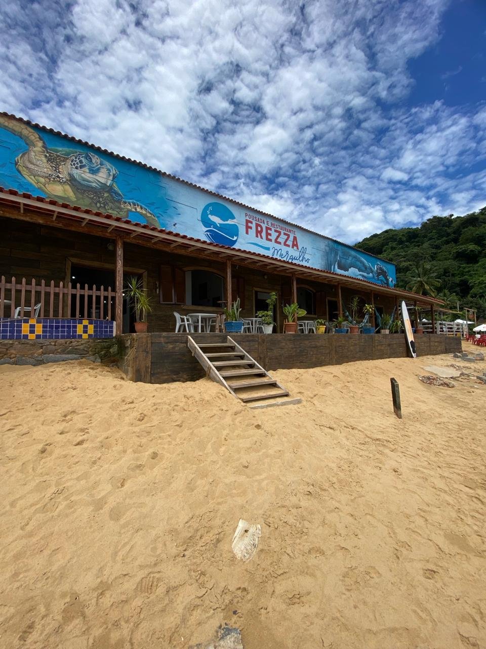 Fachada Pousada